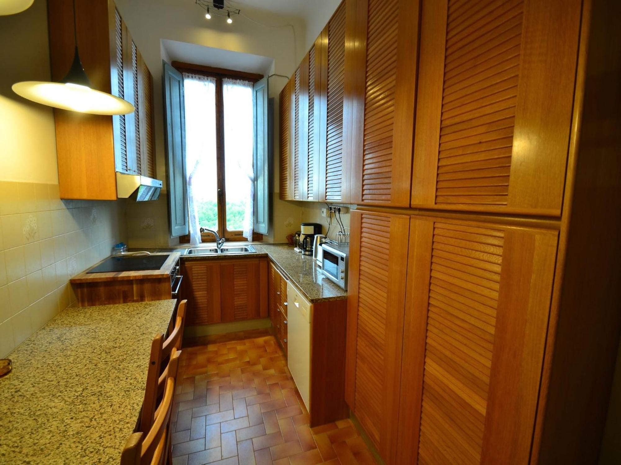Lovely Holiday Home In Montefiridolfi With Hill View Exterior photo